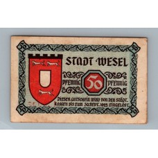 ALEMANIA 1923 BILLETE DE 50 PFENNIG